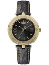 Women's Whitehall 34MM Leather Watch Black - VIVIENNE WESTWOOD - BALAAN 2