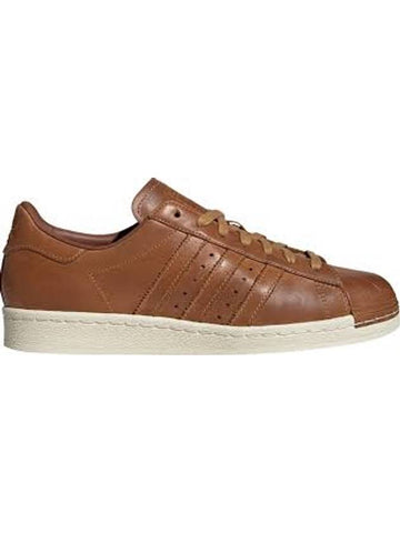 Superstar 82 Low-Top Sneakers Brown - ADIDAS - BALAAN 1