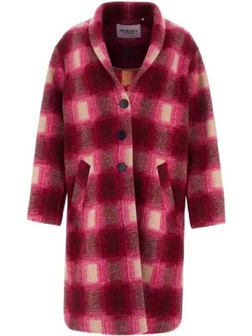 23FW Gabriel GABRIEL Wool Coat MA0019FA A3D27E 40FA Red 1007349 - ISABEL MARANT - BALAAN 1