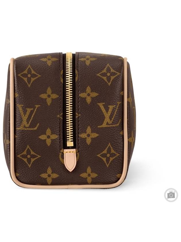 Locker Dopp Kit Monogram Pouch Bag Brown - LOUIS VUITTON - BALAAN 4