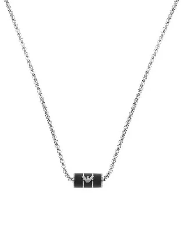 Essential Chain Stainless Steel Necklace Silver - EMPORIO ARMANI - BALAAN 2