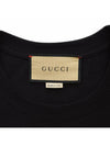 Unisex Star Print Short Sleeve T Shirt Black 615044XJE0I - GUCCI - BALAAN 4