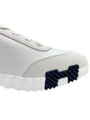 Bouncing Sneakers Calfskin Suede Goatskin Blanc - HERMES - BALAAN 6