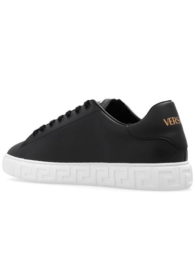 Greca Low Top Sneakers Black - VERSACE - BALAAN 6