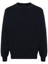 Diagonal Raised Fleece Lens Sweatshirt Purple - CP COMPANY - BALAAN 3