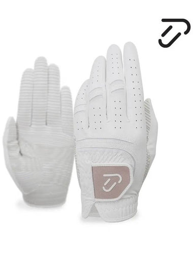 Silicone leather golf gloves IPU4AGV958 WH - IJP DESIGN - BALAAN 1