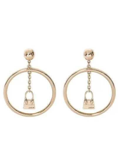 Lanneau Chiquito Earrings Light Gold - JACQUEMUS - BALAAN 2