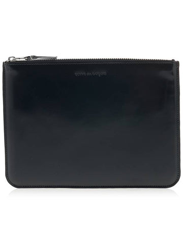 Logo clutch bag SA5100MI SILVER - COMME DES GARCONS - BALAAN 1