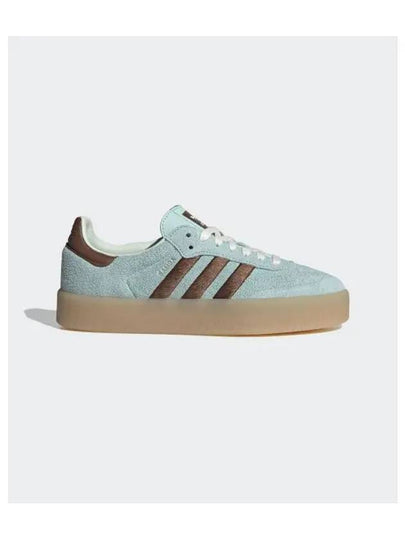 Sambae Embroidery 3 Stripe Low Top Sneakers Semi Flash Aqua - ADIDAS - BALAAN 2