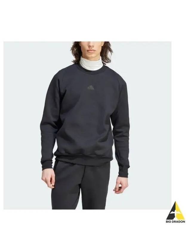 Z.N.E Premium Sweatshirt Long Sleeve T-Shirt Black - ADIDAS - BALAAN 2