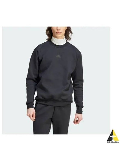 Z.N.E Premium Sweatshirt Long Sleeve T-Shirt Black - ADIDAS - BALAAN 2