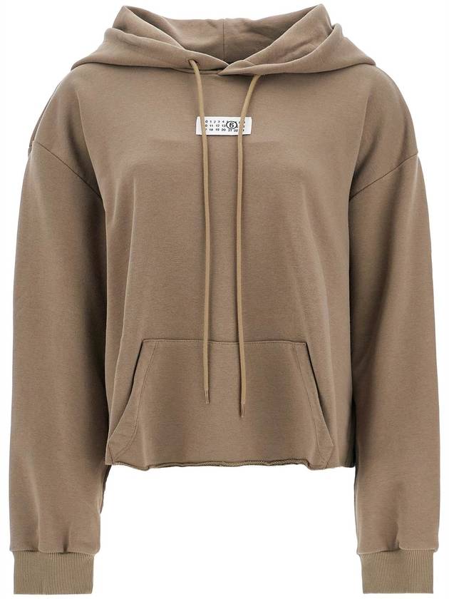 boxy hoodie with hood - MAISON MARGIELA - BALAAN 1