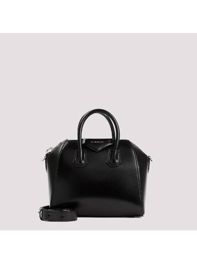 Antigona Leather Small Tote Bag Black - GIVENCHY - BALAAN 2