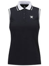 WOMEN KINT COLLAR SLEEVELESSBK - ANEWGOLF - BALAAN 1