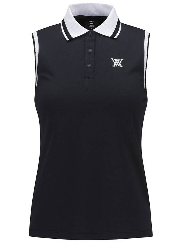 WOMEN KINT COLLAR SLEEVELESSBK - ANEWGOLF - BALAAN 1