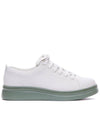 Runner Up Non Dyed Leather Low Top Sneakers White - CAMPER - BALAAN 1