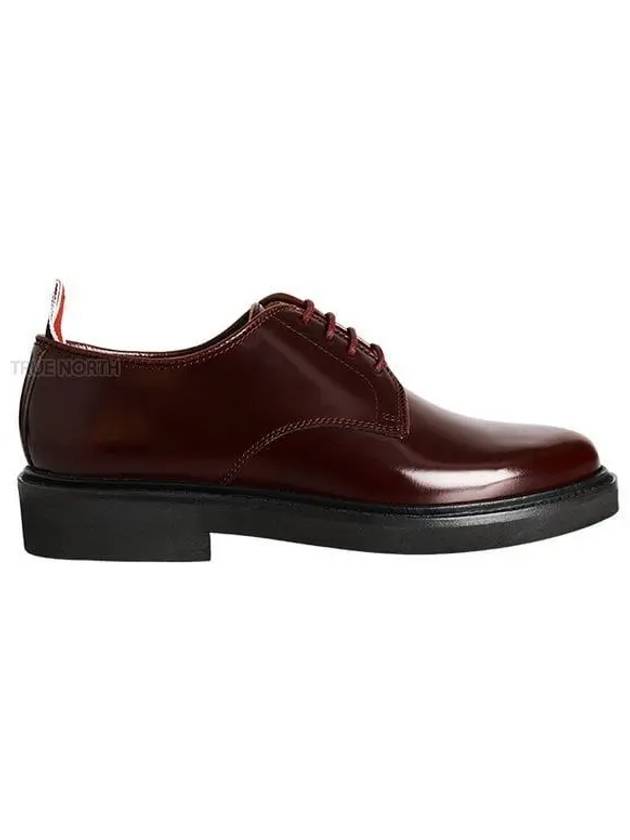 RWB Tab Lace Up Loafers Burgundy - THOM BROWNE - BALAAN 2