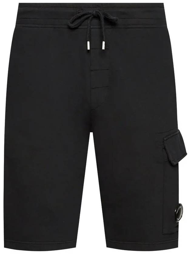 Lens Banding Cargo Shorts Black - CP COMPANY - BALAAN 3