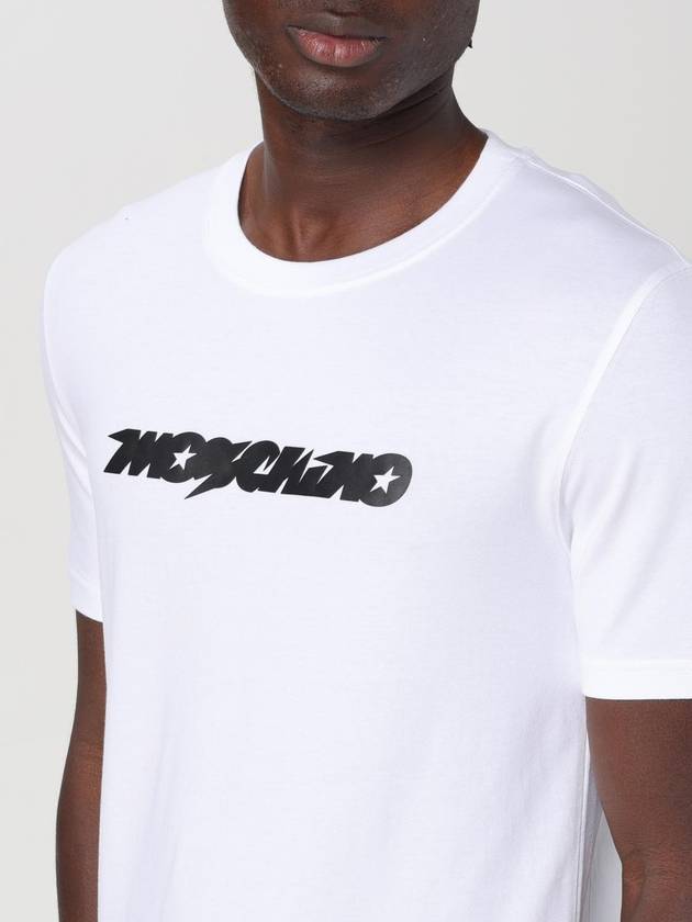 T-shirt Moschino Couture in cotone con logo - MOSCHINO - BALAAN 3