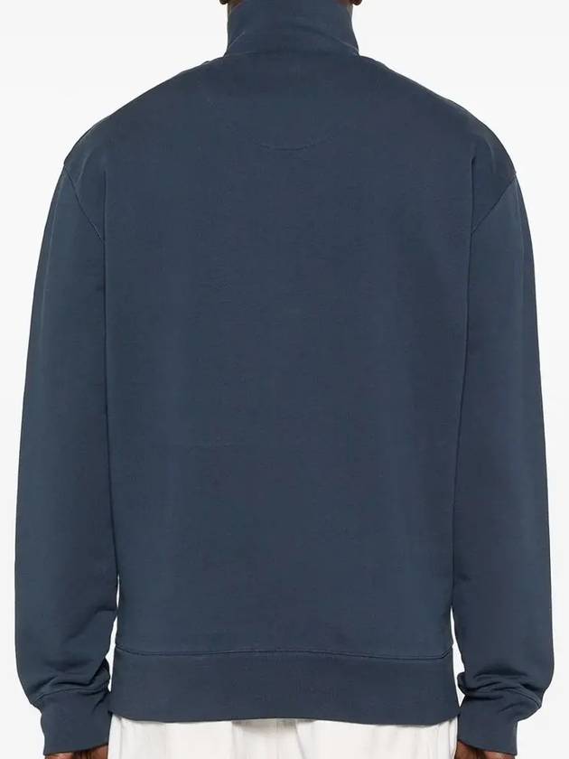 Maison Kitsune Fox Head Patch Men s Half Zip up Sweatshirt MM00314 P476 - POLO RALPH LAUREN - BALAAN 4