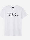 Men's VPC Logo Short Sleeve T-Shirt White - A.P.C. - BALAAN 2