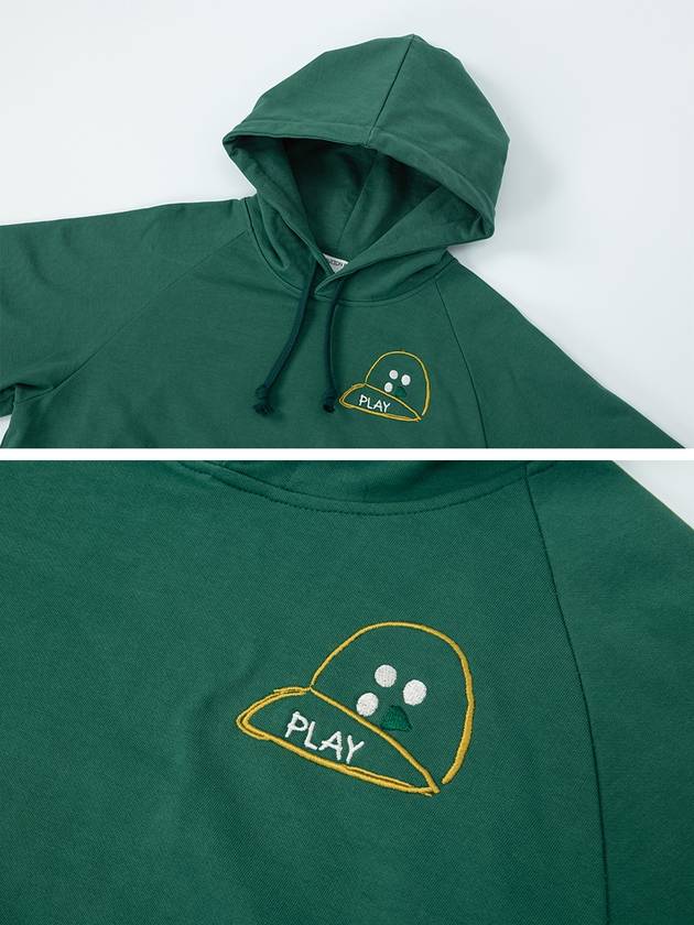 Hat logo short sleeve hood green - BUTTONPLAY - BALAAN 3