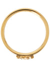 Kira Enamel Ring Gold Black - TORY BURCH - BALAAN 4