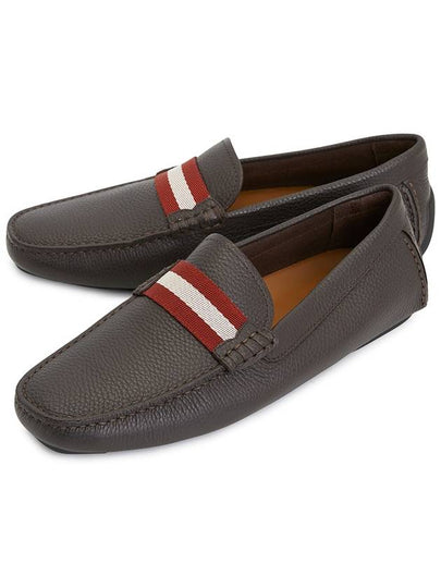 Waltec Leather Loafer Chocolate - BALLY - BALAAN 2