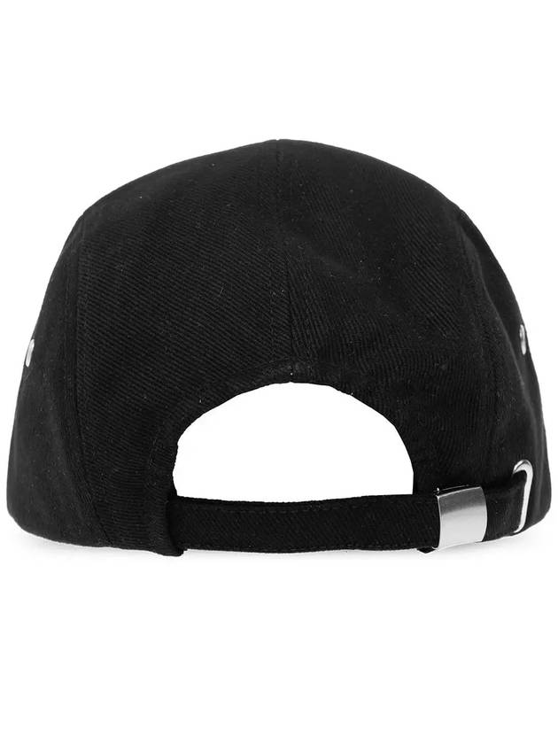 Tedji Ball Cap Black - ISABEL MARANT - BALAAN 4