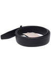 Black Reversible Leather Belt Black - TOM FORD - BALAAN 5