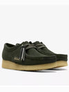 Originals Wallabee Suede Loafer Forest Green - CLARKS - BALAAN 3