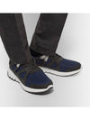 Metal Vibram Mesh Low-Top Sneakers Navy Black - NEIL BARRETT - BALAAN 5