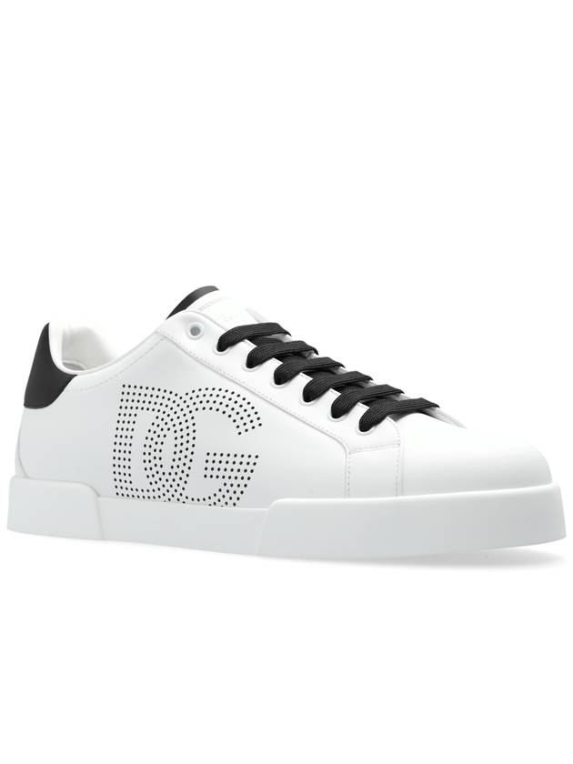 Dolce & Gabbana Sports Shoes With Logo, Men's, White - DOLCE&GABBANA - BALAAN 4