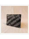 All Over Logo Card Wallet Black - BALENCIAGA - BALAAN 3