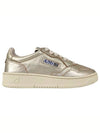 Medalist Wrinkle Low-Top Sneakers Silver - AUTRY - BALAAN 2