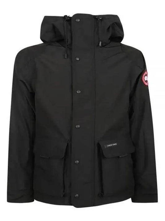 Lockeport Hooded Jacket Black - CANADA GOOSE - BALAAN 2