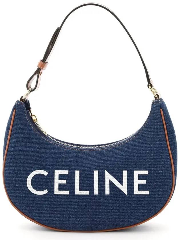 logo denim Abba shoulder bag - CELINE - BALAAN 1