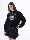 0 7 banned book club sweatshirt BLACK - CLUT STUDIO - BALAAN 1