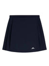 Women's SIERRA Pleated Skirt Navy - J.LINDEBERG - BALAAN 1