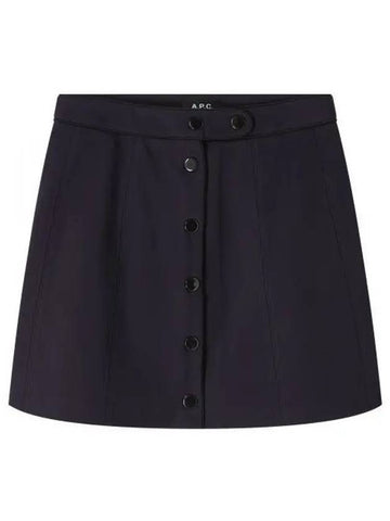 Cara A-Line Skirt Navy - A.P.C. - BALAAN 1