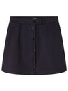 Cara A-Line Skirt Navy - A.P.C. - BALAAN 1