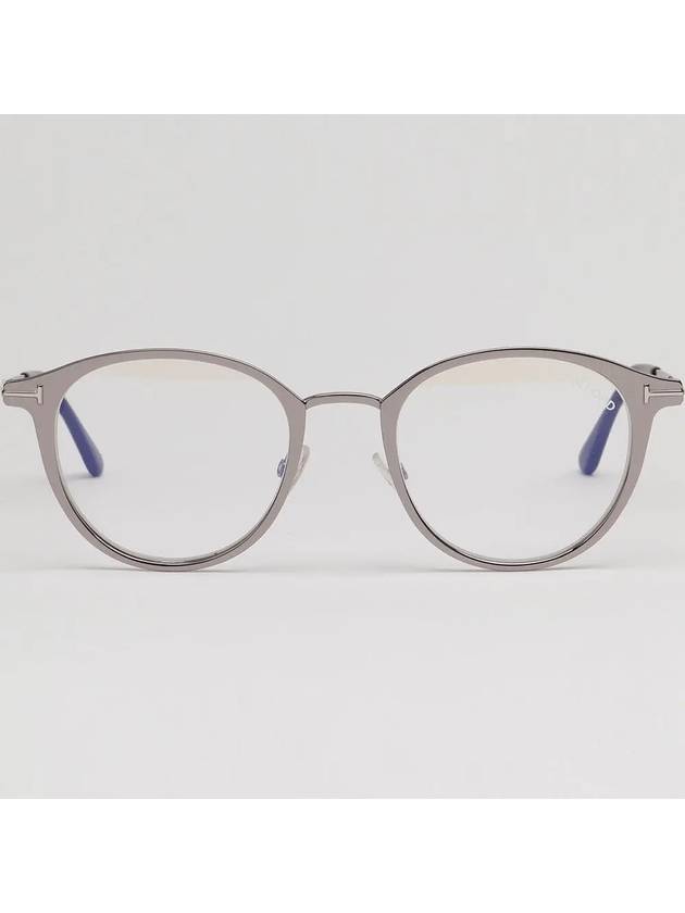 Blue light blocking glasses frame TF5528B 009 round frame vision protection men women fashion - TOM FORD - BALAAN 3