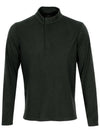 Dri-Fit Half Zip Up Long Sleeve T-Shirt Black - NIKE - BALAAN 2