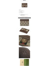 Ophidia GG Supreme Card Wallet Brown - GUCCI - BALAAN 3