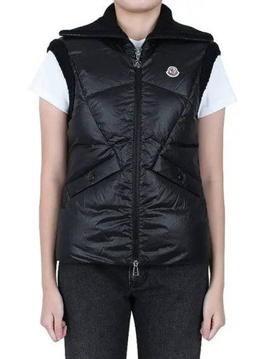 Patch logo knit padded vest 9I00002 M2089 999 1096662 - MONCLER - BALAAN 1