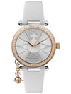 ORB Leather Watch White - VIVIENNE WESTWOOD - BALAAN 1