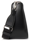 Triangle Logo Cross Bag Black - PRADA - BALAAN 4