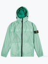 Crinkle Reps Hooded Jacket Light Green - STONE ISLAND - BALAAN 2