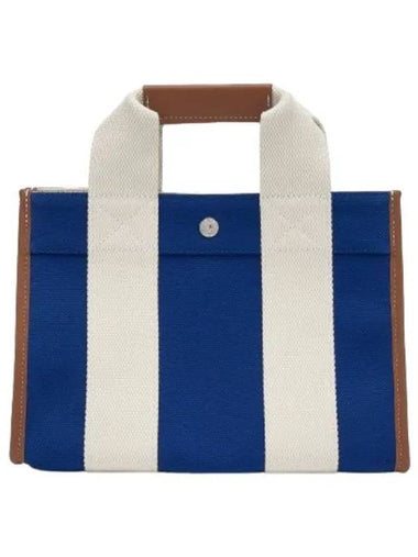 Small Traveler Masai Tote Bag Blue - RUE DE VERNEUIL - BALAAN 1