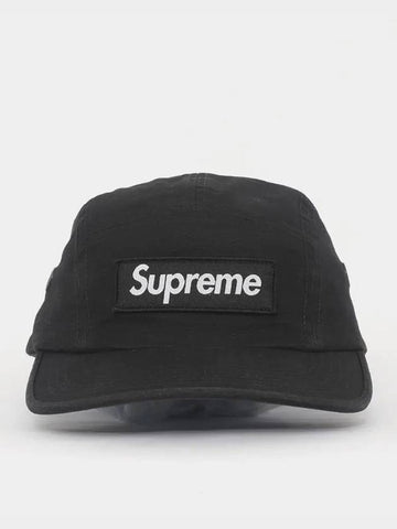 patch logo military men s camp cap FW24H23 BLACK - SUPREME - BALAAN 1